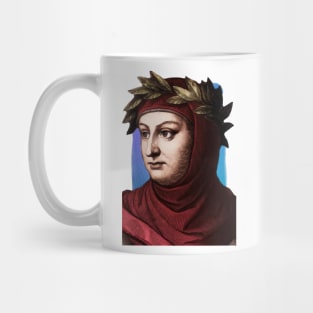 Italian Writer Giovanni Boccaccio illustration Mug